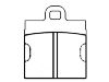 剎車(chē)片 Brake Pad Set:111 698 151 A