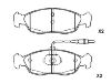 тормозная кладка Brake Pad Set:4251.03